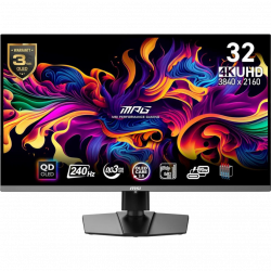 MSI MPG 321URX QD-OLED 31.5" 4K UHD 240Hz Gaming Monitor