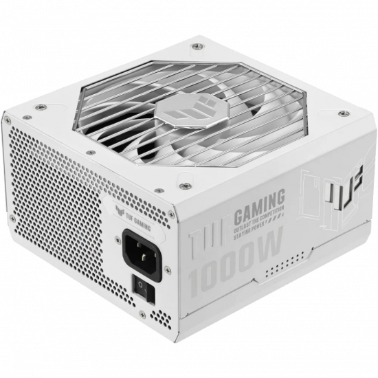 ASUS TUF Gaming 1000G White - 1000W - 80 Plus Gold - Fully Modular - PSU