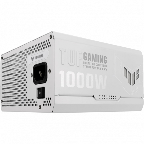 ASUS TUF Gaming 1000G White - 1000W - 80 Plus Gold - Fully Modular - PSU