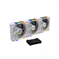 Gamdias Aeolus P2-1203U ARGB Fan - White Gamdias Aeolus P2-1203U ARGB Fan - White
