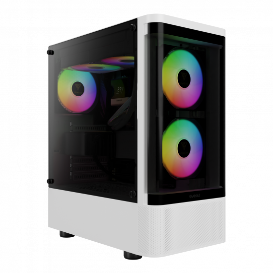 Gamdias Talos E3 CG case - White Gamdias Talos E3 CG case - White