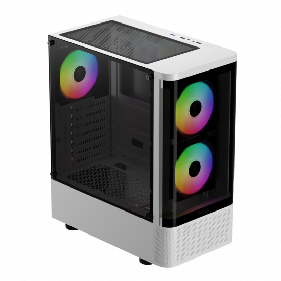 Gamdias Talos E3 CG case - White Gamdias Talos E3 CG case - White