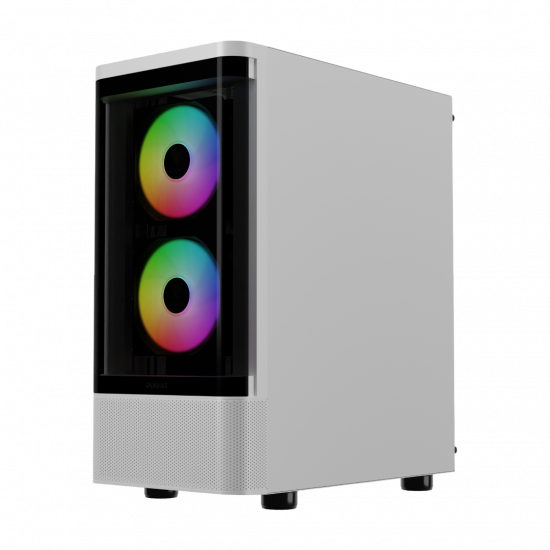 Gamdias Talos E3 CG case - White Gamdias Talos E3 CG case - White