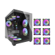 darkFlash C285P V2 ATX Case with 6 Fans - Black darkFlash C285P V2 ATX Case with 6 Fans - Black