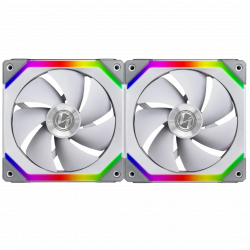 LIAN LI UNI Fan SL 140 Twin A-RGB with controller- White