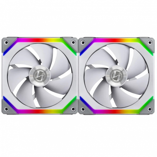 LIAN LI UNI Fan SL 140 Twin A-RGB with controller- White LIAN LI UNI Fan SL 140 Twin A-RGB with controller- White