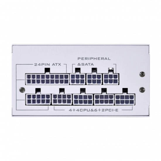 LIAN LI SP750 - 750w - 80 Plus Gold - Fully Modular - SFX PSU - White