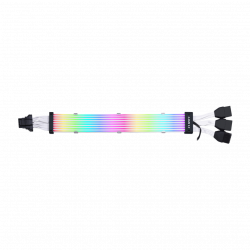 Lian Li Strimer Plus V2 (12+4pin to 3x8 pin) for RTX 40 series - Light Guide 8