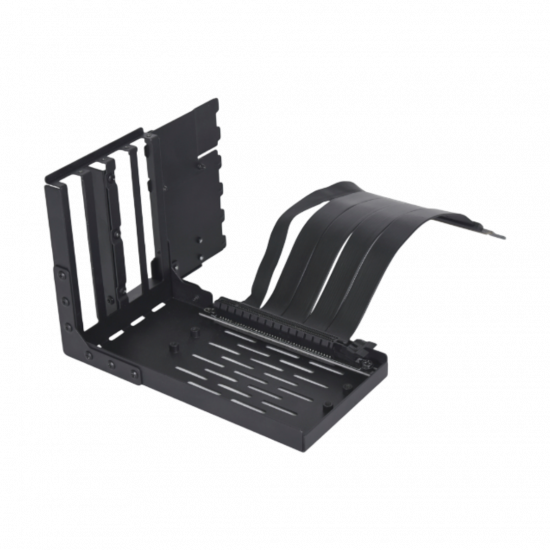 LIAN LI VG4-4-V2 Universal 4 Vertical GPU Slots Kit (PCIe4.0) - Black