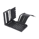 LIAN LI VG4-4-V2 Universal 4 Vertical GPU Slots Kit (PCIe4.0) - Black