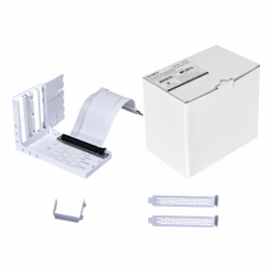 LIAN LI VG4-4-V2 Universal 4 Vertical GPU Slots Kit (PCIe4.0) - White LIAN LI VG4-4-V2 Universal 4 Vertical GPU Slots Kit (PCIe4.0) - White