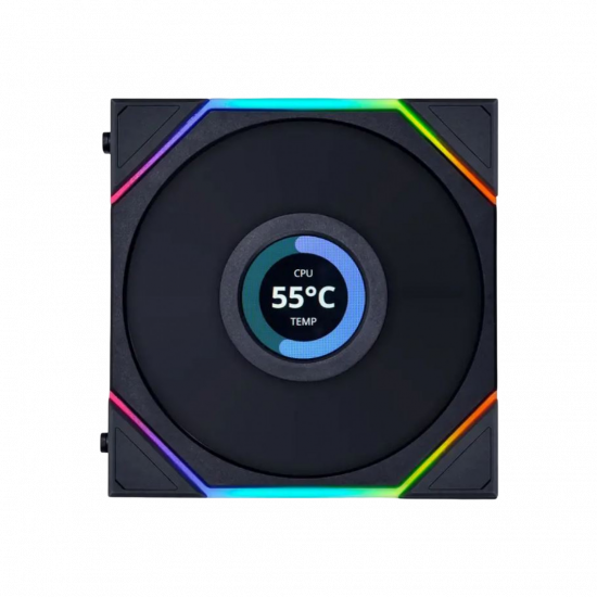 Lian Li TL-LCD 120 1pc ARGB Reverse Fans - Black Lian Li TL-LCD 120 1pc ARGB Reverse Fans - Black