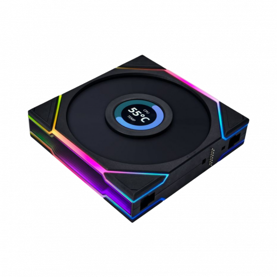 Lian Li TL-LCD 120 1pc ARGB Reverse Fans - Black Lian Li TL-LCD 120 1pc ARGB Reverse Fans - Black