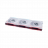 Lian Li UNI FAN TL LCD Flex Wireless 120mm ARGB Fan - 3-Pack - White