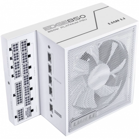 Lian Li Edge 850 UK 80 PLUS Platinum PSU - White