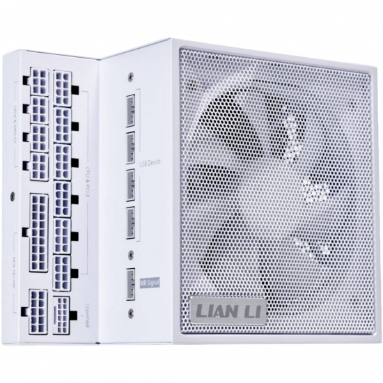Lian Li Edge 850 UK 80 PLUS Platinum PSU - White