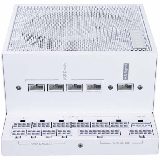 Lian Li Edge 850 UK 80 PLUS Platinum PSU - White
