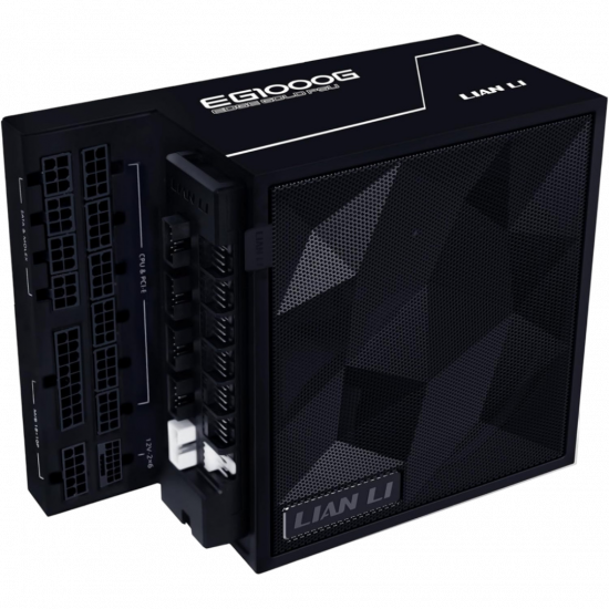 Lian Li Edge 80 Plus Gold 1000W Power Supply (with USB Hub) - Black Lian Li Edge 80 Plus Gold 1000W Power Supply (with USB Hub) - Black