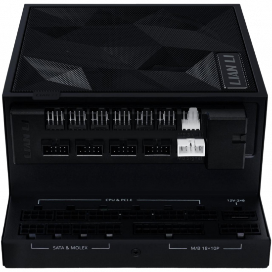 Lian Li Edge 80 Plus Gold 1000W Power Supply (with USB Hub) - Black Lian Li Edge 80 Plus Gold 1000W Power Supply (with USB Hub) - Black