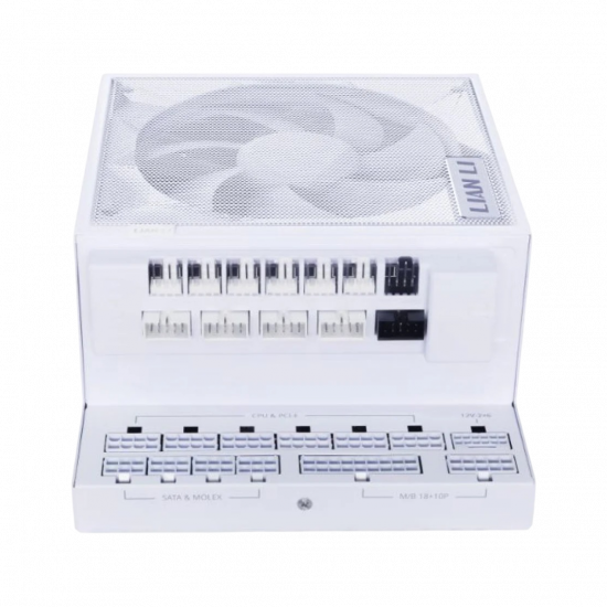 Lian Li Edge 80 Plus Gold 1000W Power Supply (with USB Hub) - White Lian Li Edge 80 Plus Gold 1000W Power Supply (with USB Hub) - White