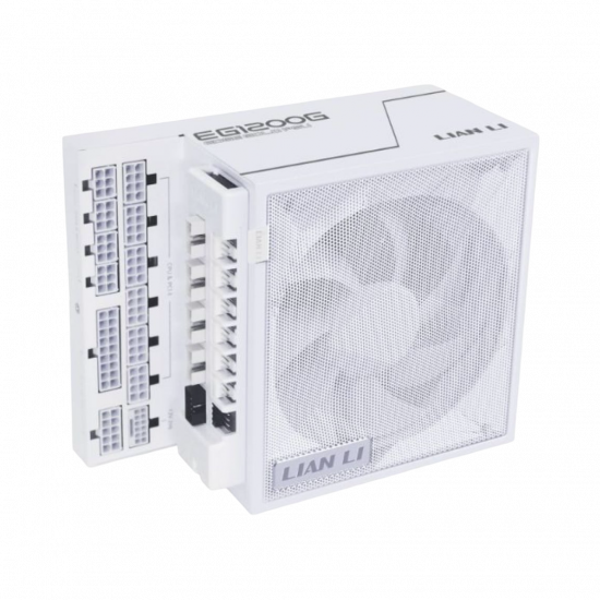 Lian Li Edge 80 Plus Gold 1000W Power Supply (with USB Hub) - White Lian Li Edge 80 Plus Gold 1000W Power Supply (with USB Hub) - White