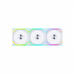 Lian Li UNI FAN SL120 Wireless Fan - Triple - White Lian Li UNI FAN SL120 Wireless Fan - Triple - White