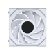 Lian Li Uni Fan SL120 Wireless LCD 120mm - Single Pack Reverse - White