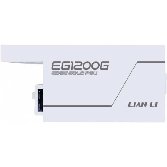 Lian Li Edge 80 Plus Gold 1200W Power Supply (with USB Hub) - White Lian Li Edge 80 Plus Gold 1200W Power Supply (with USB Hub) - White