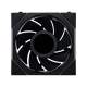 Lian Li Uni Fan TL-LCD ARGB PWM 120mm Wireless - Single Pack Reverse (No Controller) - Black