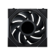 Lian Li Uni Fan TL-LCD ARGB PWM 120mm Wireless - Triple Pack (No Controller) - Black