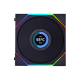 Lian Li Uni Fan TL120 Wireless LCD 120mm - Triple Pack Reverse - Black