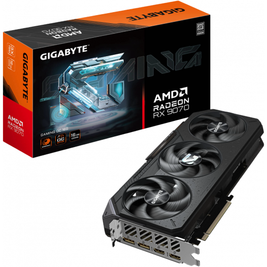 Gigabyte Radeon RX 9070 Gaming OC 16GB GDDR6 GPU