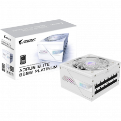 Gigabyte Aorus Elite - 850W - 80 Plus Platinum - Fully Modular - PSU - White
