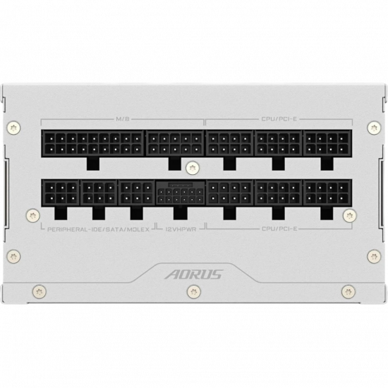 Gigabyte Aorus Elite - 850W - 80 Plus Platinum - Fully Modular - PSU - White
