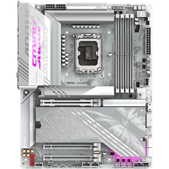 Gigabyte Z890 A Elite X Ice Motherboard - White