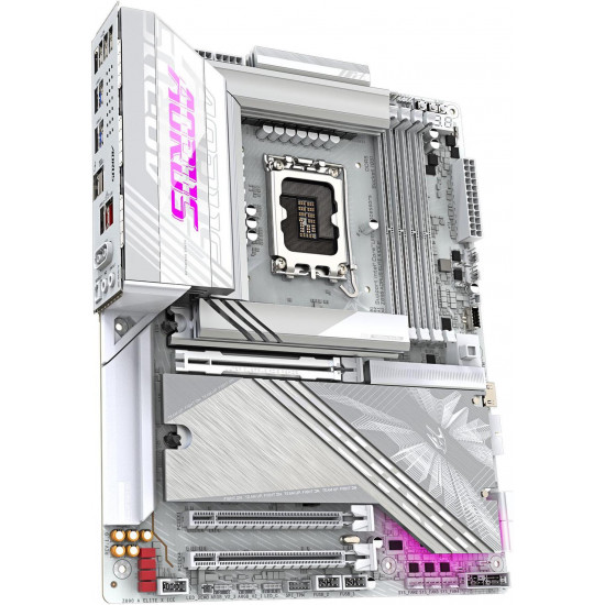Gigabyte Z890 A Elite X Ice Motherboard - White