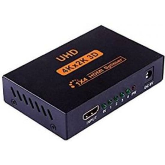 4K HDMI splitter - 1 in 4 out 4K HDMI splitter - 1 in 4 out