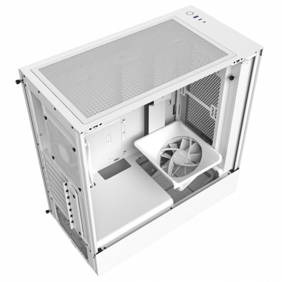 NZXT H5 Flow Edition ATX Mid Tower - White NZXT H5 Flow Edition ATX Mid Tower - White