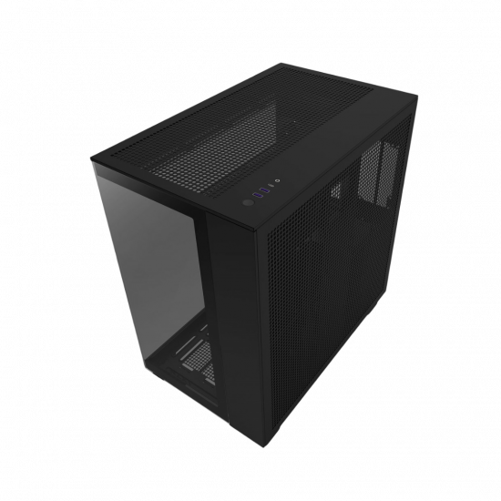 NZXT H9 Flow Edition ATX Mid Tower Case - Black
