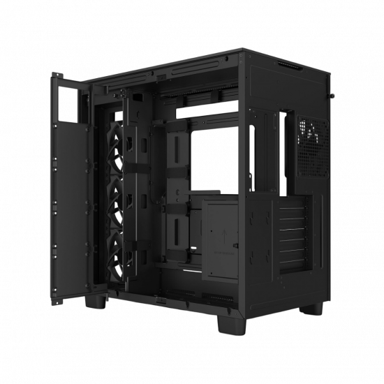 NZXT H9 Flow Edition ATX Mid Tower Case - Black