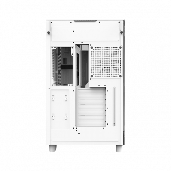 NZXT H9 Flow Edition ATX Mid Tower Case - White NZXT H9 Flow Edition ATX Mid Tower Case - White
