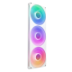 NZXT F420 RGB Core Single Frame Fan - White