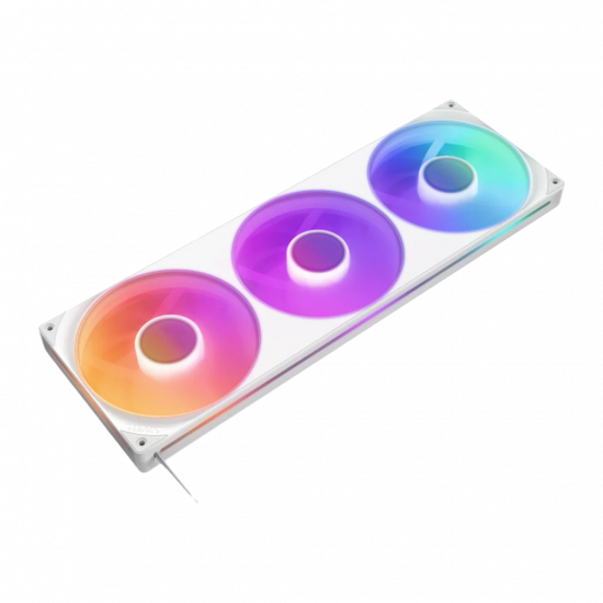 NZXT F420 RGB Core Single Frame Fan - White
