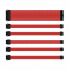 Mod Sleeve Extension Power Supply Cable Kit - Red