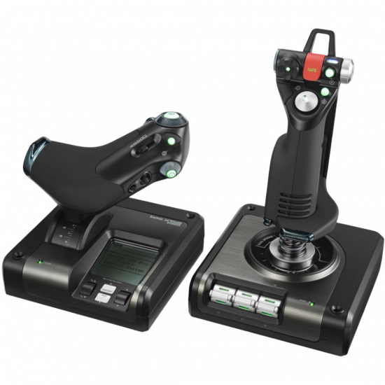 Logitech G Saitek X52 Pro Flight Control System Logitech G Saitek X52 Pro Flight Control System