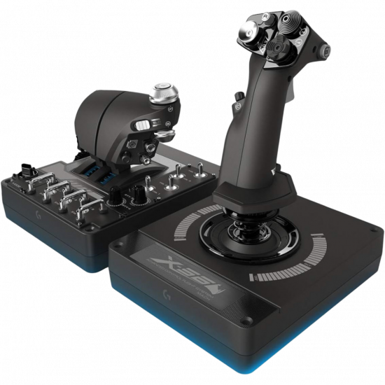 Logitech G X56 Hotas RGB Throttle And Stick Simulator Logitech G X56 Hotas RGB Throttle And Stick Simulator