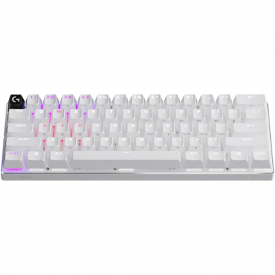 Logitech PRO X 60 LIGHTSPEED Wireless Gaming Keyboard (Tactile) - White