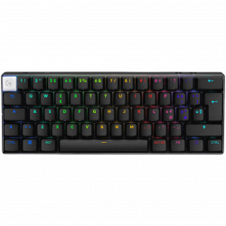 Logitech Pro X 60 Lightspeed Wireless Gaming Keyboard (GX Optical Tactile) - Black