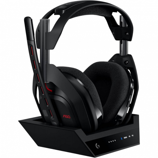 Astro A50 LIGHTSPEED Wireless Gaming Headset Gen5 + Base Station [PS5 - PC - PS4 - Xbox ] - Black
