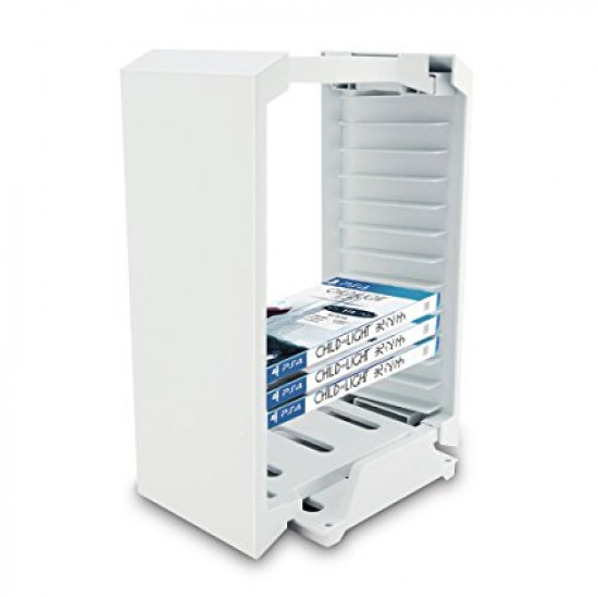 Multifunctional Storage for PS4 Pro/ PS4 Slim/ PS4/ X-one S - White